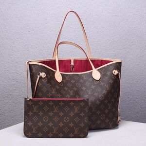 Louis Vuitton NEVERFULL MM Monogram Cherry with Pouch